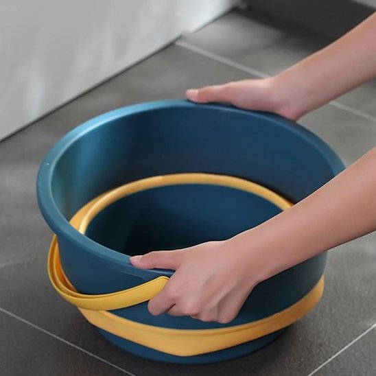 Notre Seau pliable conserve sa forme originale aprĂšs de multiples utilisations