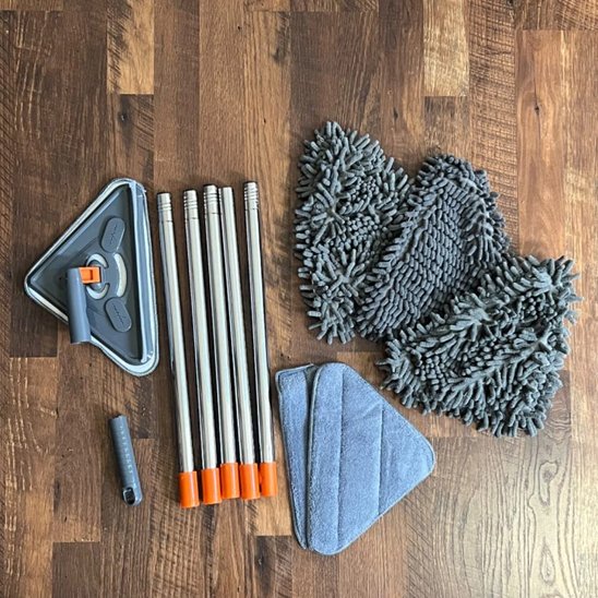 Ce Balai serpillĂšre est fourni avec son kit complet