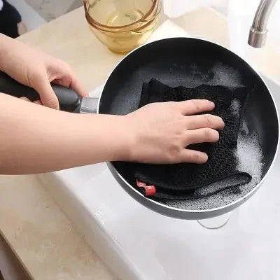 Torchons de Cuisine - CottonTowelsSoft™ - Noir - VertLaVie