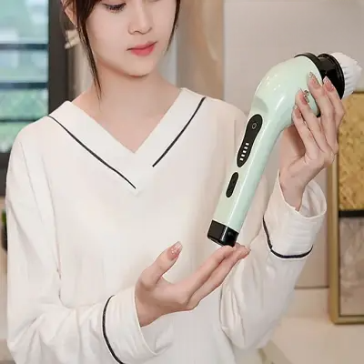 Brosse de nettoyage électrique - ElectricCleaningBrush™ - Vert