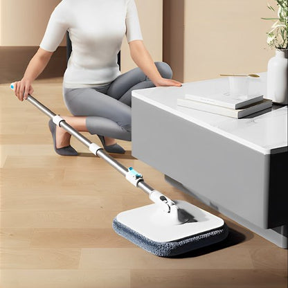 Avec le manche télescopique de ma Serpillere le ménage s'adapte à ma taille