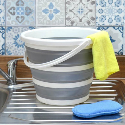 Ce Seau pliable transforme nos tâches quotidiennes