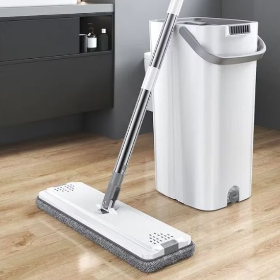 Cette Serpillere couvre plus de surface en moins de temps