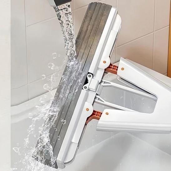 Cette Serpillere se rince directement sous le robinet