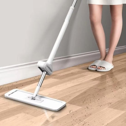 Grâce au manche télescopique ma Serpillere évite les maux de dos