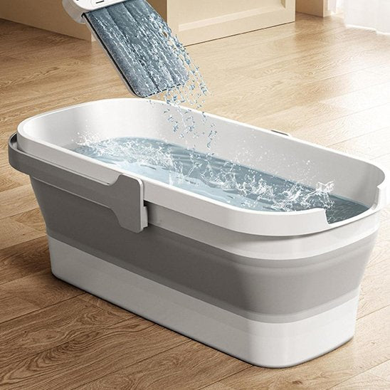 L'étanchéité parfaite de mon Seau pliable évite toute fuite d'eau