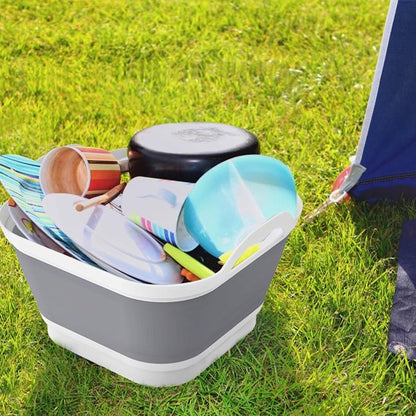 Le Seau pliable supporte facilement 10 kg de charge