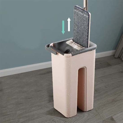 Les sols sèchent plus vite grâce à l'essorage efficace de la Serpillere