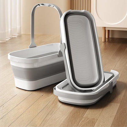 Notre Seau pliable contient 10 litres pour toutes les tâches ménagères