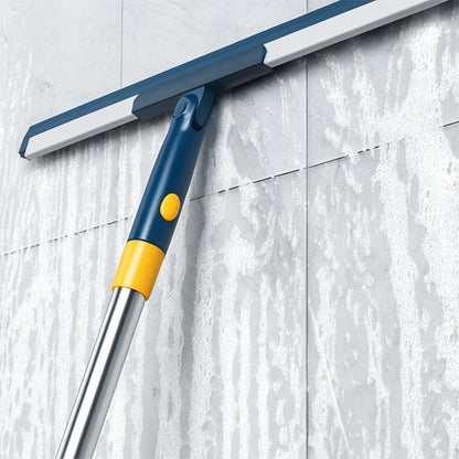 Avec sa poignée télescopique cette Raclette sol​ offre un ajustement en hauteur