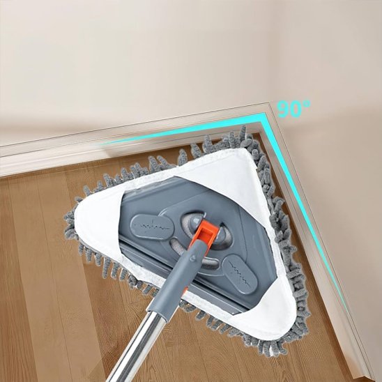 Ce Balai serpillère s'adapte pour nettoyer des endroits difficiles