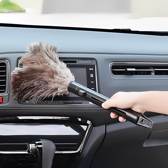 Ce Plumeau n'abîme pas les surfaces fragiles