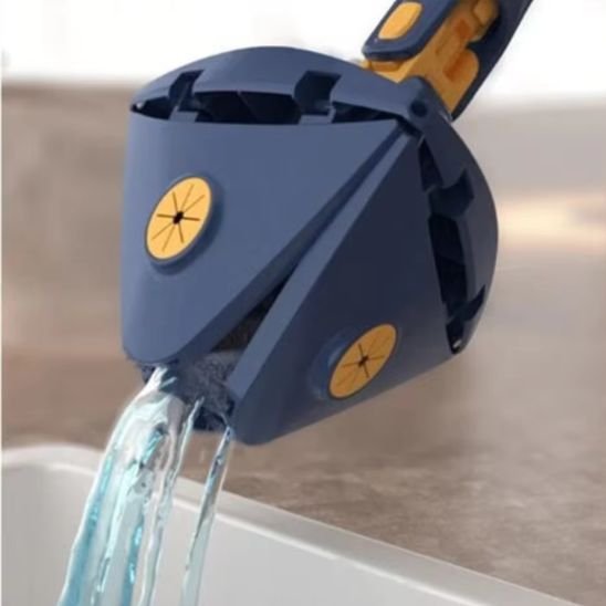 Cette Serpillere pulvérise l'eau sur le sol pour un nettoyage ciblé