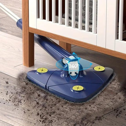  Mon Balai serpillère est maniable pour nettoyer sous les meubles 