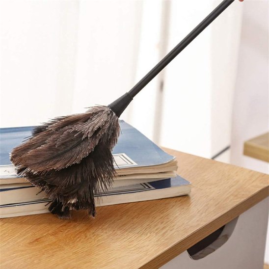 Mon Plumeau s'adapte au nettoyage du mobilier