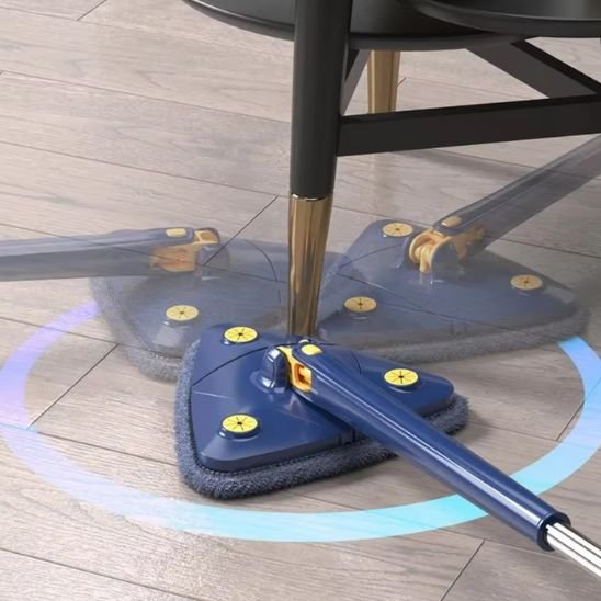 Notre Serpillere nettoie facilement avec sa rotation à 360 degrés