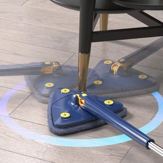 Notre Serpillere nettoie facilement avec sa rotation à 360 degrés