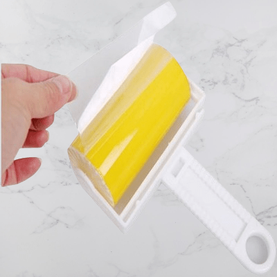 Rouleau anti Poils - HairClothesRoller™ - Jaune - VertLaVie