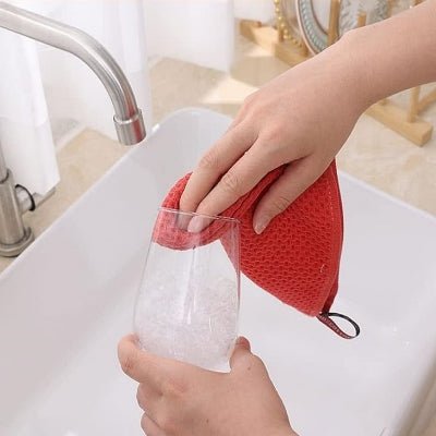 Torchons de Cuisine - CottonTowelsSoft™ - Rouge - VertLaVie